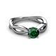 3 - Senara Desire Emerald Engagement Ring 