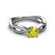 3 - Senara Desire Yellow Diamond Engagement Ring 