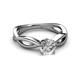 3 - Senara Desire Round Diamond Engagement Ring 