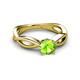 3 - Senara Desire Peridot Engagement Ring 