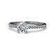1 - Della Signature Diamond Solitaire Plus Engagement Ring 
