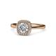 1 - Alaina Signature Diamond Halo Engagement Ring 