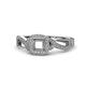 1 - Amy Desire Semi Mount Swirl Halo Engagement Ring 