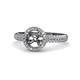 1 - Ivanka Signature Semi Mount Halo Engagement Ring 