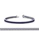 1 - Abril 2.00 mm Blue Sapphire Eternity Tennis Bracelet 