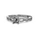 1 - Anwil Signature Semi Mount Infinity Engagement Ring 