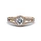 3 - Aylin Diamond Halo Engagement Ring 
