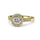 1 - Ara Diamond Halo Engagement Ring 