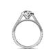 6 - Miah Diamond Halo Engagement Ring 