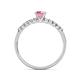 6 - Juan Pink Tourmaline and Diamond Engagement Ring 