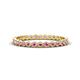 1 - Arria 2.00 mm Pink Sapphire Eternity Band 