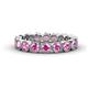 1 - Arria 3.00 mm Pink Sapphire Eternity Band 