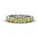 1 - Arria 3.00 mm Yellow Sapphire Eternity Band 
