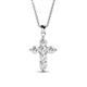 1 - Isabella Diamond Cross Pendant 