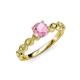 4 - Amaira Pink Tourmaline and Diamond Engagement Ring 