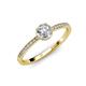 3 - Irene Diamond Halo Engagement Ring 
