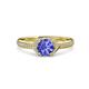 3 - Analia Signature Tanzanite and Diamond Engagement Ring 