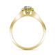 6 - Arael Diamond Halo Engagement Ring 