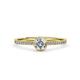 4 - Irene Diamond Halo Engagement Ring 