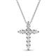 1 - Abella Diamond Cross Pendant 