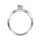 6 - Celia Pink Tourmaline and Diamond Engagement Ring 