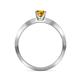 6 - Celia Citrine and Diamond Engagement Ring 
