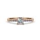 4 - Amra Princess Cut Diamond Engagement Ring 