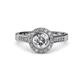 4 - Ara Diamond Halo Engagement Ring 