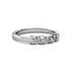3 - Fiona Diamond Three Stone Engagement Ring 