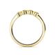 5 - Fiona Citrine XOXO Three Stone Engagement Ring 