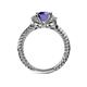 5 - Anora Signature Iolite and Diamond Engagement Ring 