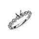 4 - Amaira Semi Mount Twisted Engagement Ring 