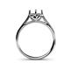5 - Myrna Semi Mount Halo Engagement Ring 