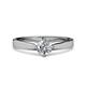 3 - Neve Signature Diamond 4 Prong Solitaire Engagement Ring 