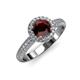 4 - Ivanka Signature Halo Engagement Ring 