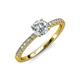 4 - Della Signature Diamond Solitaire Plus Engagement Ring 