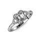 4 - Kyra Signature Semi Mount Floral Engagement Ring 