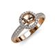 3 - Ivanka Signature Semi Mount Halo Engagement Ring 