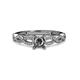 3 - Anwil Signature Semi Mount Infinity Engagement Ring 