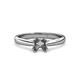 3 - Alaya Signature 8 Prong Semi Mount Solitaire Engagement Ring 