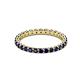 3 - Evelyn 2.00 mm Blue Sapphire Eternity Band 