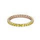 3 - Evelyn 2.00 mm Yellow Sapphire Eternity Band 
