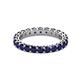 3 - Evelyn 3.00 mm Blue Sapphire Eternity Band 