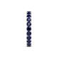 6 - Evelyn 3.00 mm Blue Sapphire Eternity Band 