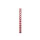 6 - Evelyn 2.00 mm Pink Tourmaline Eternity Band 