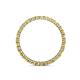 4 - Evelyn 2.00 mm Yellow Sapphire and Diamond Eternity Band 