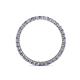 4 - Evelyn 2.00 mm Tanzanite and Diamond Eternity Band 