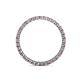 4 - Evelyn 2.00 mm Pink Tourmaline and Diamond Eternity Band 