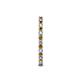 5 - Evelyn 2.00 mm Citrine and Diamond Eternity Band 