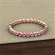 3 - Arria 2.00 mm Pink Sapphire Eternity Band 